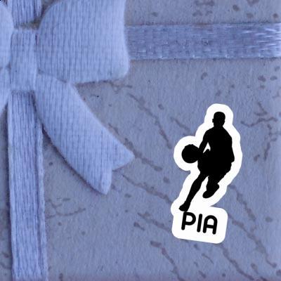 Basketball Player Sticker Pia Laptop Image