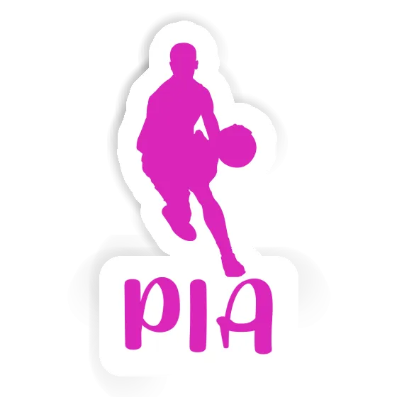 Aufkleber Pia Basketballspieler Image