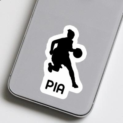 Basketballspielerin Sticker Pia Notebook Image