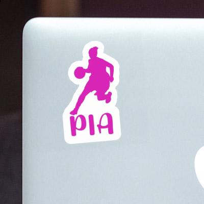 Pia Sticker Basketball Player Image