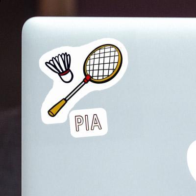 Sticker Badminton Racket Pia Notebook Image