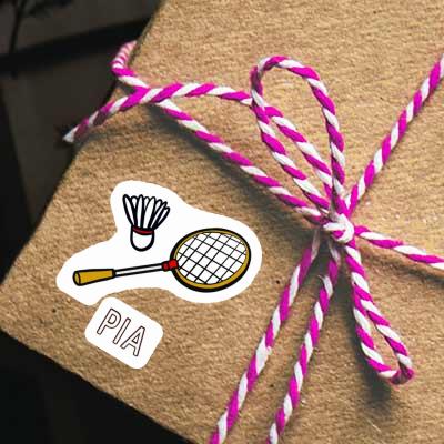 Sticker Badminton Racket Pia Image