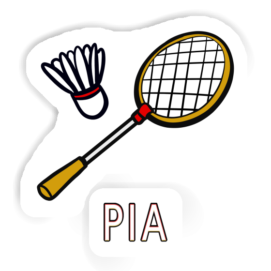 Sticker Badminton Racket Pia Gift package Image