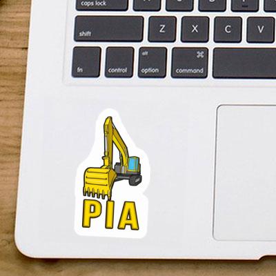 Excavator Sticker Pia Gift package Image