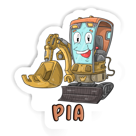 Excavator Sticker Pia Image