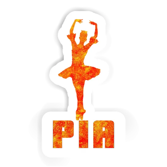 Sticker Pia Ballerina Laptop Image