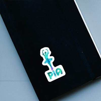 Sticker Pia Ballerina Laptop Image