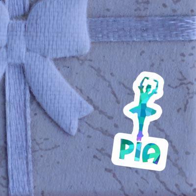 Sticker Pia Ballerina Notebook Image