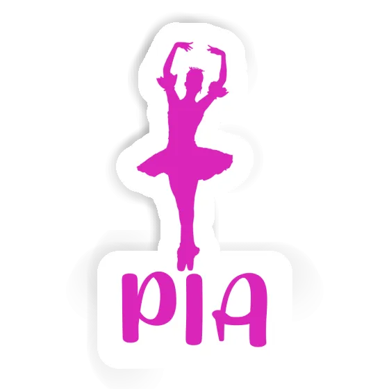 Pia Sticker Ballerina Notebook Image