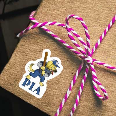 Sticker Pia Baseball Dog Gift package Image