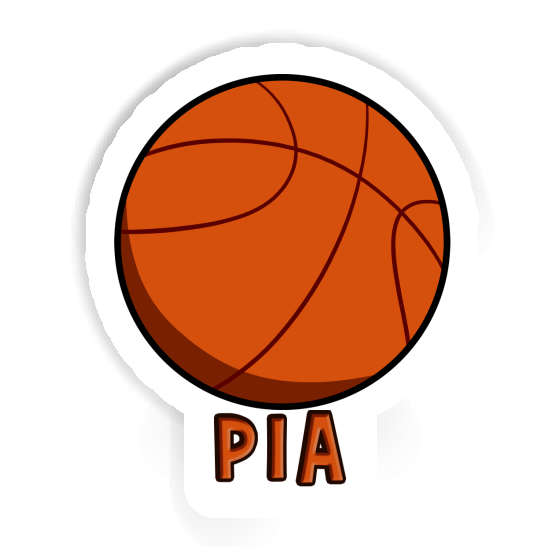 Pia Autocollant Basket-ball Notebook Image