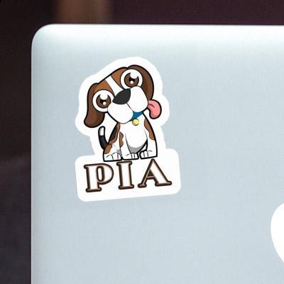 Sticker Pia Beagle-Hund Image