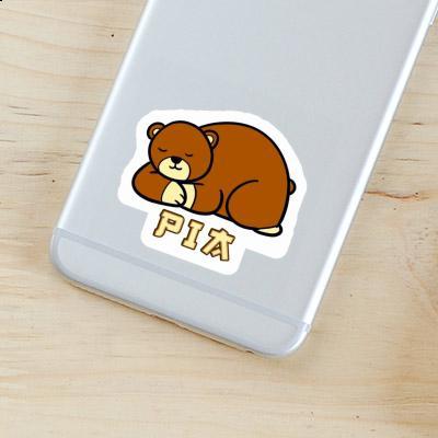 Pia Sticker Bear Laptop Image