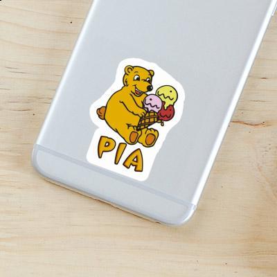 Sticker Pia Bear Notebook Image