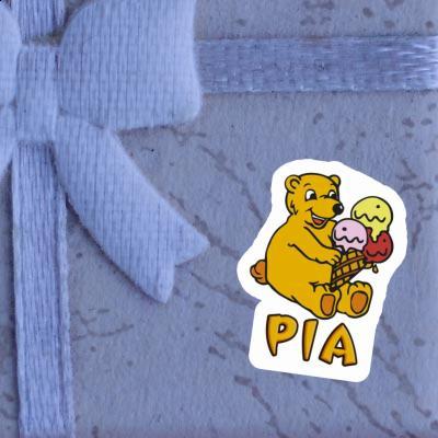 Sticker Pia Bear Image