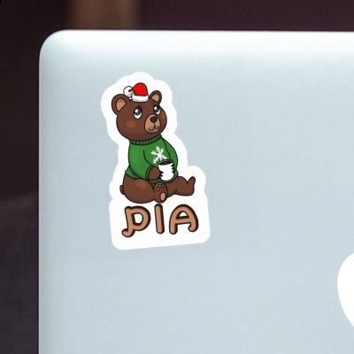 Sticker Bear Pia Notebook Image