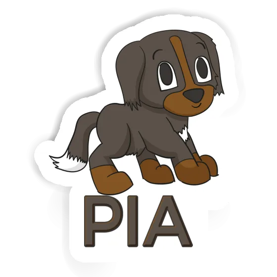 Sticker Berner Sennenhund Pia Image