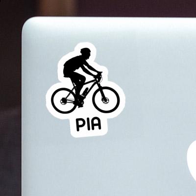 Sticker Pia Biker Notebook Image