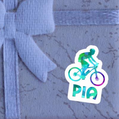 Sticker Pia Biker Laptop Image