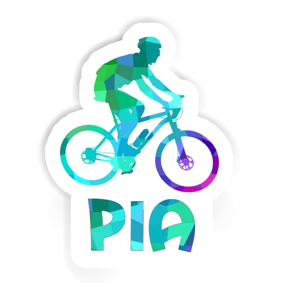 Sticker Pia Biker Notebook Image