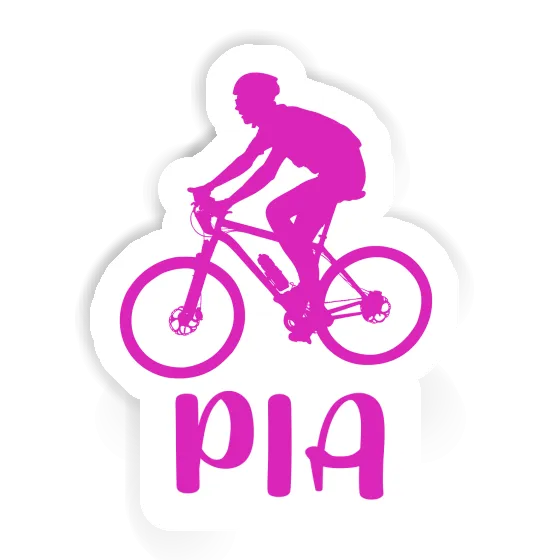 Sticker Biker Pia Notebook Image