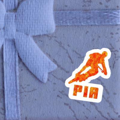 Pia Sticker Biker Image