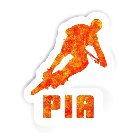 Pia Sticker Biker Notebook Image