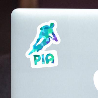 Sticker Pia Biker Image