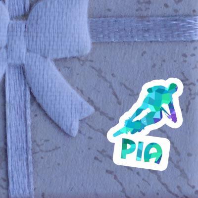 Sticker Pia Biker Image