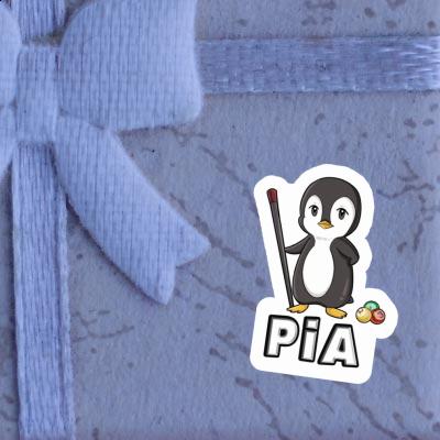 Sticker Pia Billiards Player Image