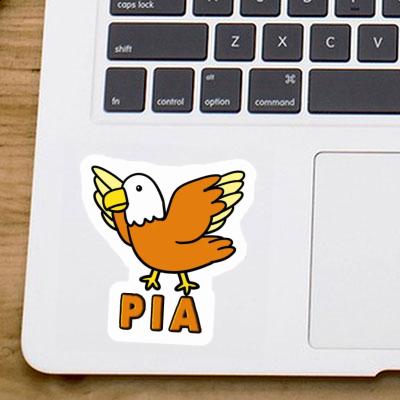 Bird Sticker Pia Notebook Image