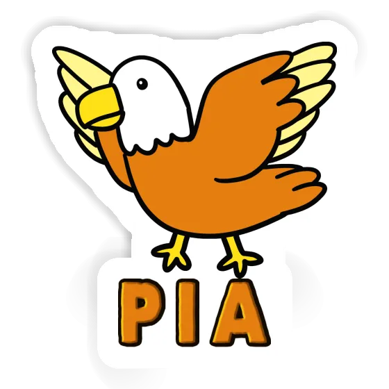 Bird Sticker Pia Laptop Image