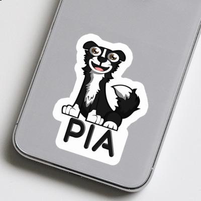 Pia Sticker Collie Notebook Image