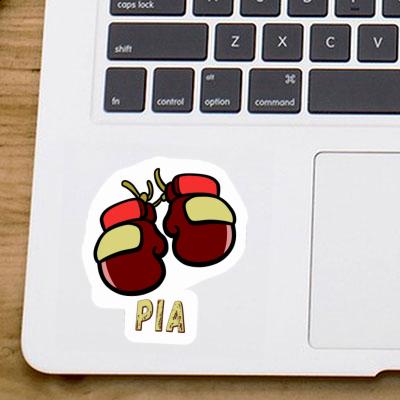 Gant de boxe Autocollant Pia Laptop Image