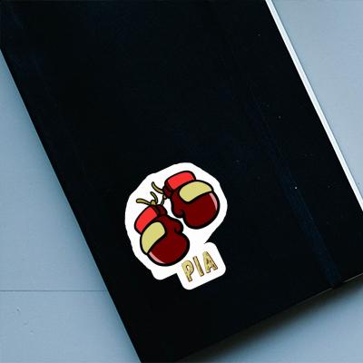 Pia Sticker Boxing Glove Notebook Image