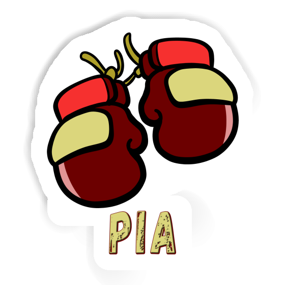 Boxhandschuh Sticker Pia Gift package Image