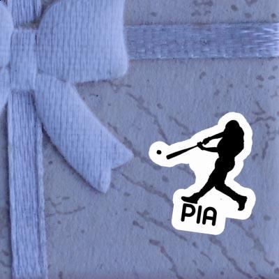 Joueur de baseball Autocollant Pia Gift package Image