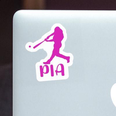 Sticker Pia Baseball Player Gift package Image