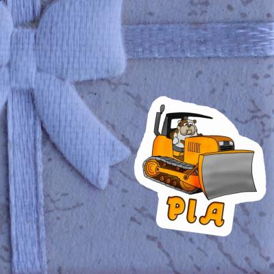 Sticker Bulldozer Pia Image