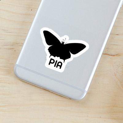 Sticker Butterfly Pia Image