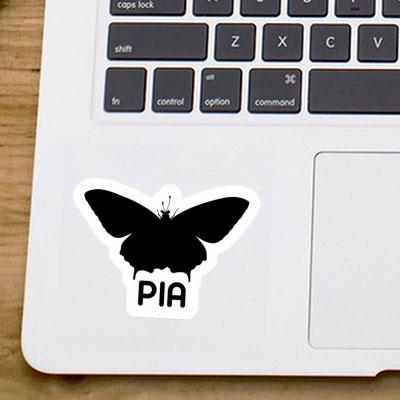 Sticker Butterfly Pia Notebook Image