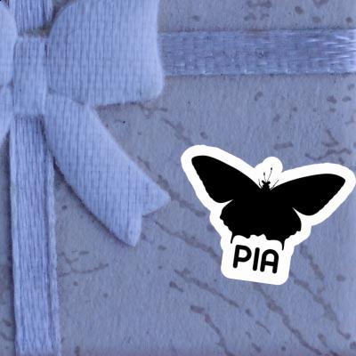 Sticker Schmetterling Pia Notebook Image