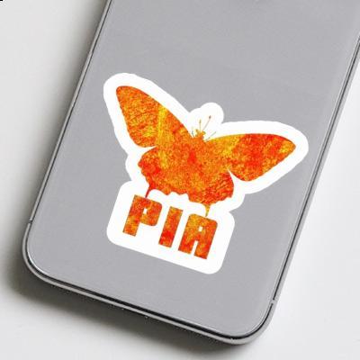 Sticker Pia Schmetterling Gift package Image