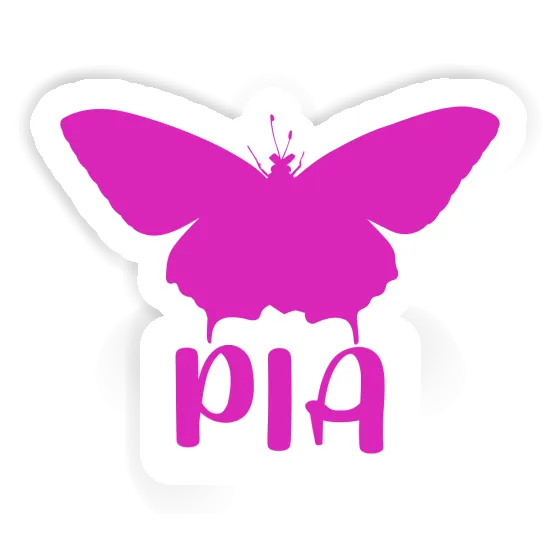 Autocollant Pia Papillon Image