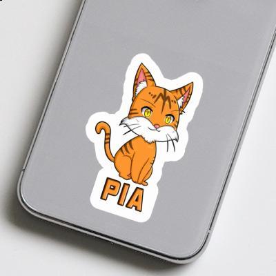 Autocollant Pia Chat Notebook Image