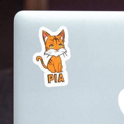 Cat Sticker Pia Image