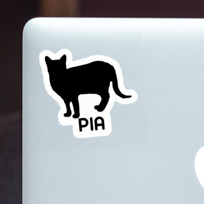 Sticker Cat Pia Image