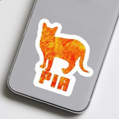 Pia Sticker Cat Image