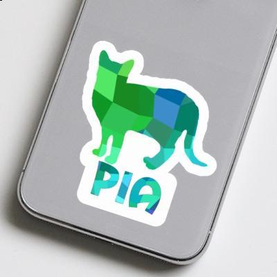 Autocollant Chat Pia Notebook Image