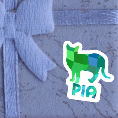 Sticker Cat Pia Image